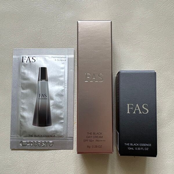 FAS THE BLACK ESSENCE & DAY CREAM 2点セット