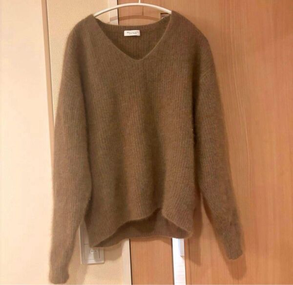 BEAUTY&YOUTH UNITED ARROWS ブラウン Vネック ニット