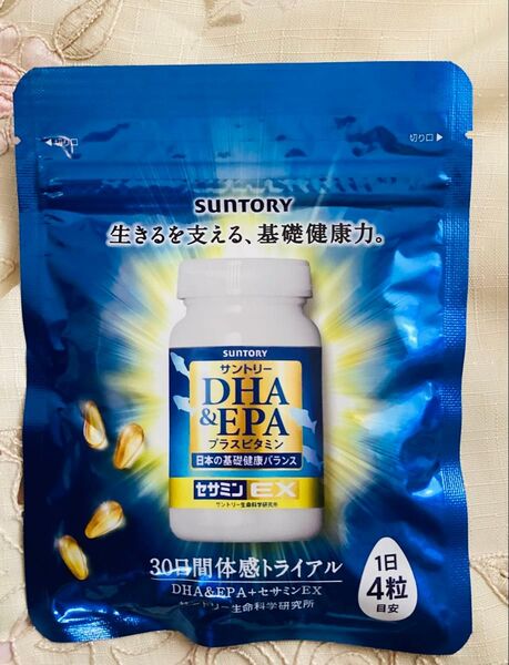 サントリー DHA&EPA+セサミンEX 120粒 栄養補助食品 2027年2月