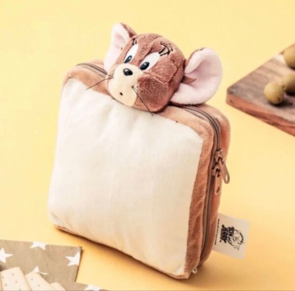 TOM and JERRY(TM)FUNNY ART パンに挟まれちゃったジェリー未使用