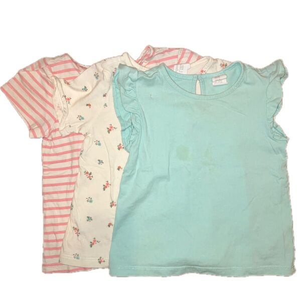 H&M ベビー服 半袖Tシャツ 3枚セット 90