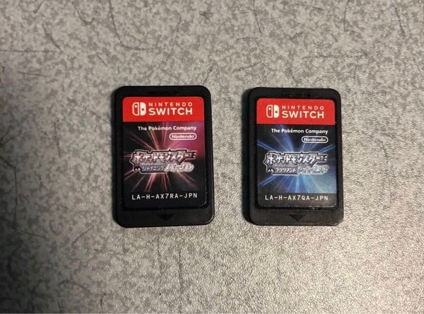 Nintendo Switch ポケットモンスター ブリリアントダイヤモンド シャイニングパール ソフトのみ