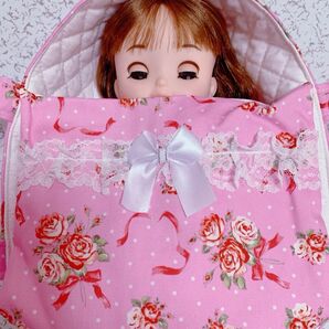 メルちゃん ソランちゃん クーファン のみブーケ 花束 ピンク