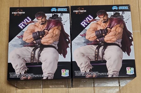リュウ フィギュア ちょこのせ STREET FIGHTER ストリートファイター プライズ セガ SEGA プレミアム