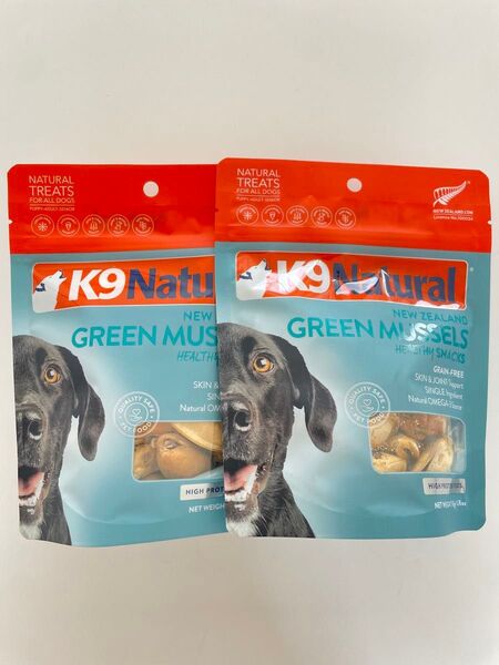 k9Natural(K9ナチュラル)【グリーン・マッスル】50g×2袋セット