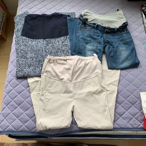 マタニティパンツ まとめ売り 3本セット