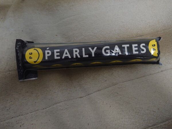 新品タグ付き☆PEARLY GATES パーリーゲイツ ニコちゃんパターグリップ BK☆