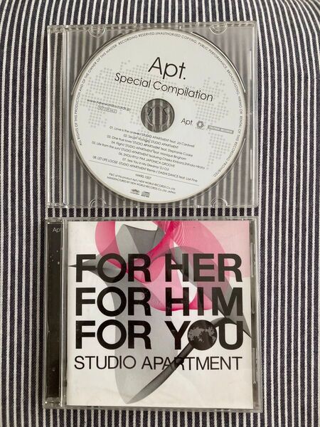 STUDIO APARTMENT スタジオアパートメント CD 2枚セット Apt.