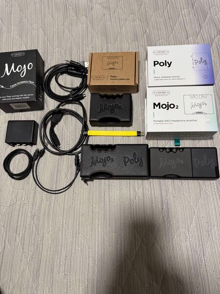 CHORD Mojo2 Poly セット 付属品多数
