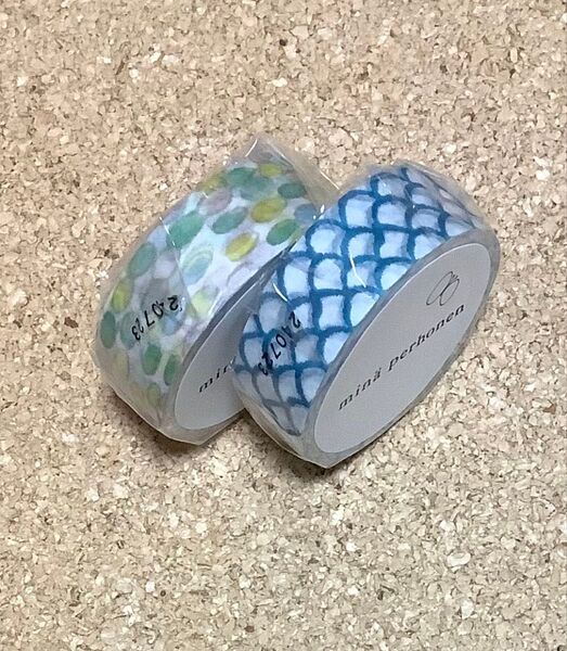 つづく展 ミナペルホネンマスキングテープ jellybeans mermaid ジェリービーンズ マーメイド