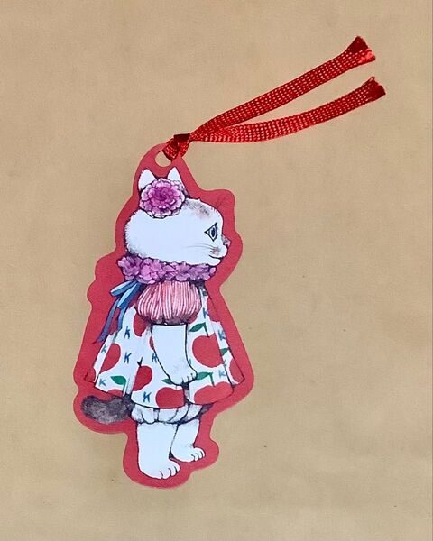 Antica Libreria K限定 しおり こはるちゃん ダイカット ボリス雑貨店 ヒグチユウコ