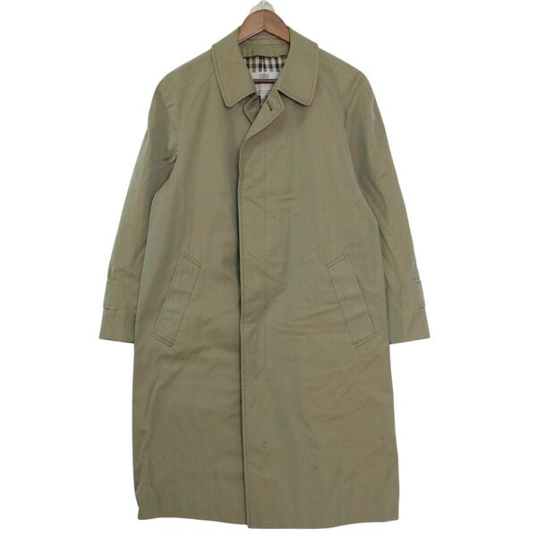 Aquascutum アクアスキュータム ステンカラーコート ロングコート アウター コート