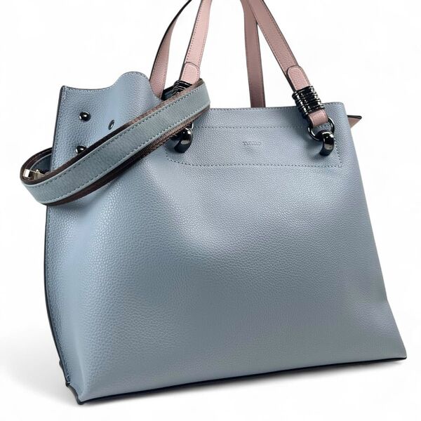 【美品】nano ナノ ハンドバッグ トートバッグ 2way ショルダー付