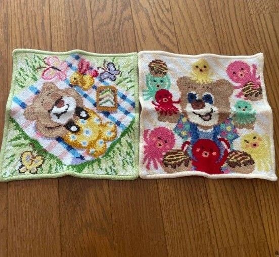 フェイラー テディ ハンカチ 大阪 ピクニック たこ焼き