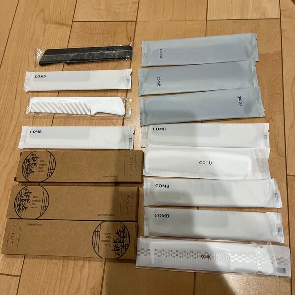 ヘアコーム15本ホテルアメニティ