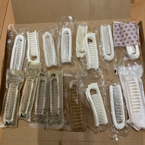 ヘアブラシ15本ホテルアメニティ