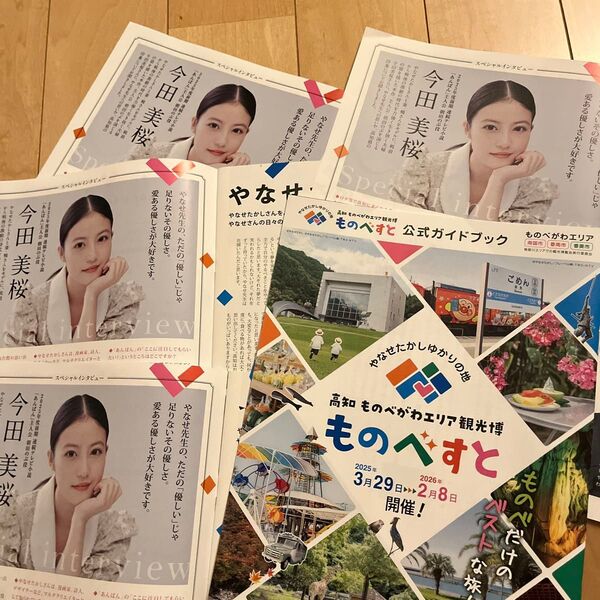今田美桜インタビュー記事ものべすと公式ガイドブック5冊