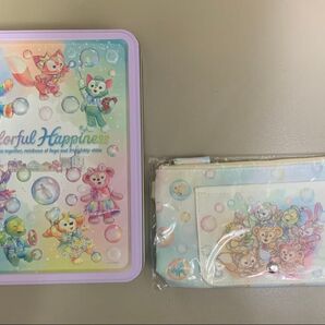 ダッフィー&フレンズ 空き缶 おてふきキャリー