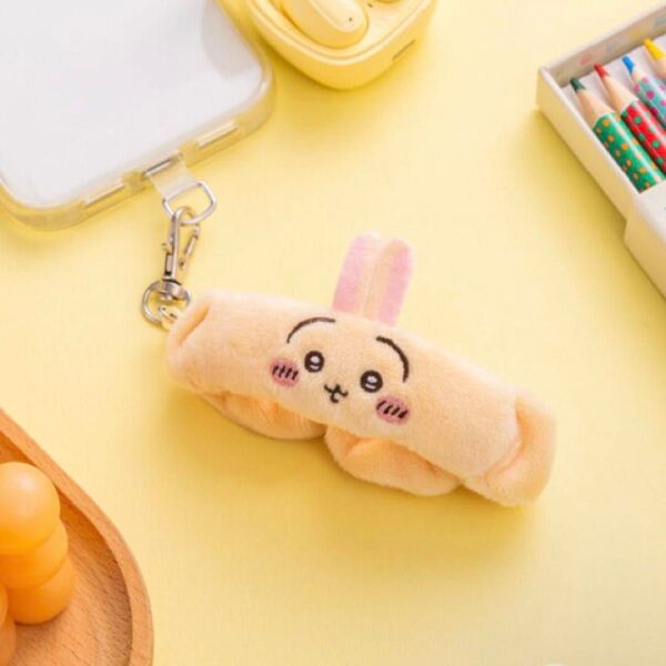 新品タグ付き ちいかわ リストバンドキーホルダー うさぎ プライズ品