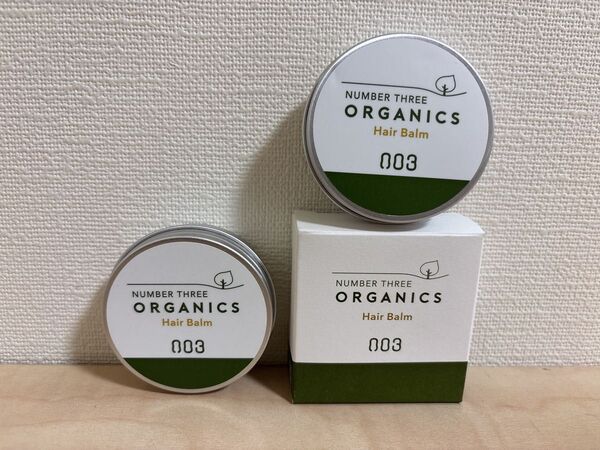ナンバースリー ORGANICS オーガニクス ヘアバーム 40g 2個セット