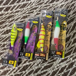蛸墨族 谷山商事 船匠限定カラー ゴールドハチマキ 3.5号 35g など4つセット
