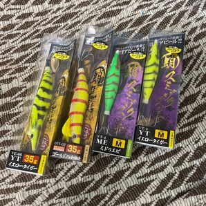 蛸墨族 3.5号(35g)VE-66 イエロータイガーなど人気カラーセット