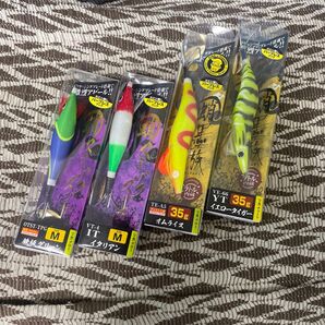 蛸墨族 3.5号(35g)VE-66 イエロータイガー など4個セット