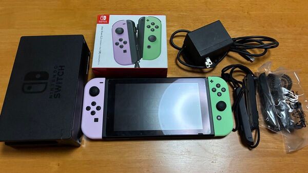 Nintendo Switch ジョイコン パープル グリーン ニンテンドースイッチ 任天堂
