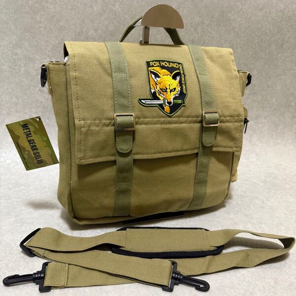【メタルギアソリッド】激レア 2way メッセンジャーバッグ MGS 限定品 公式 ピースウォーカー FOX 希少 レア