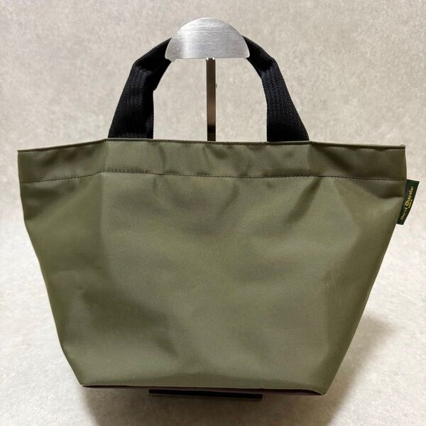 【Herve Chapelier】美品 トートバッグ 舟型 カーキ 1027N M エルベシャプリエ ナイロン