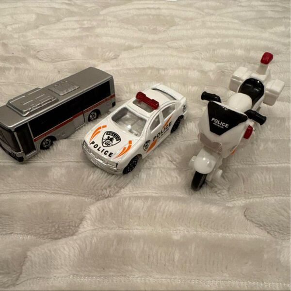 トミカ ミニカー 【廃盤】トミカ 交通安全セットトミカシティバス まとめ売り バス パトロールカー パトカー