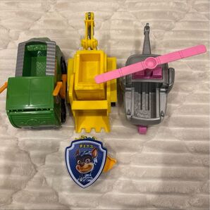 パウパトロール フライングビークル、ビークルロッキー スカイ マーシャル ラブル まとめ売り