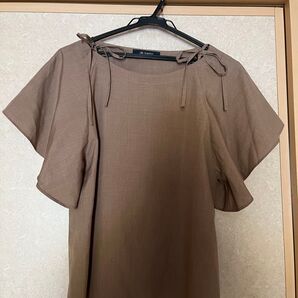 nano universe トップス ブラウン