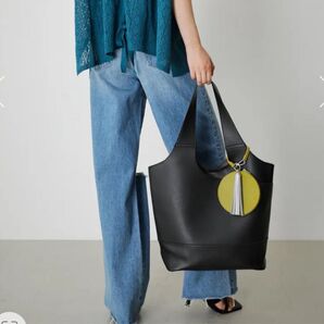AZUL by moussy ブラック 黒 トートバッグ