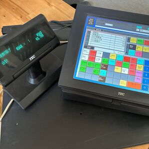 TEC 東芝テック POSレジ タッチパネル レジスター ドロワ付き ST-C10
