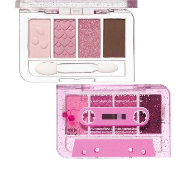ETUDE エチュードプレイカラーアイズミニ レジェンダリーチェリー / 4色パレット