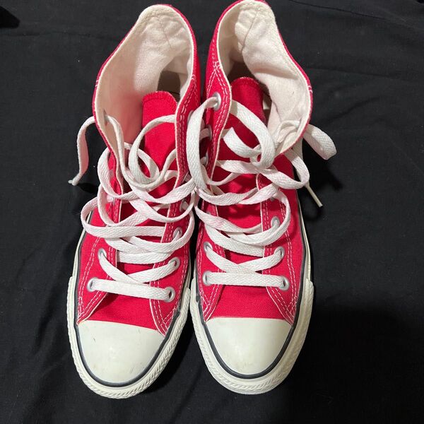 CONVERSE ALL STAR HI レッド ハイカットスニーカー