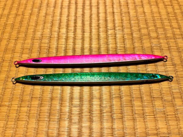 ネイチャーボーイズ 鉄ジグ 中古 200g 2本 ジギング オフショア メタルジグ 青物