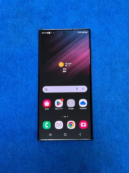国内版 galaxy s22 ultra simフリー256GB バーガンディ