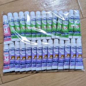 【試供品】28本 ライオン DENT.Check-Up kodomo 歯磨き粉