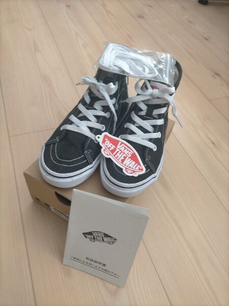 VANS ハイカット スニーカー キッズ ジュニア 22cm