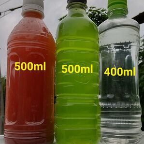 PSB(光合成細菌) 500ml&天然 グリーンウォーター(種水,青水) 500ml&魚の餌 400ml、 ゾウリムシ ミジンコ