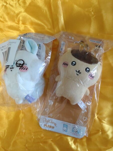 ちいかわ マスコット モモンガだらけくじ E賞 やったゾ!! playcharm くりまんじゅう スマホ スマホスタンド 2点