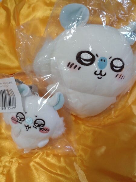 【新品】ちいかわ もちっとぬいぐるみS モモンガ モモンガだらけくじ E賞 マスコット オロ… 2点セット