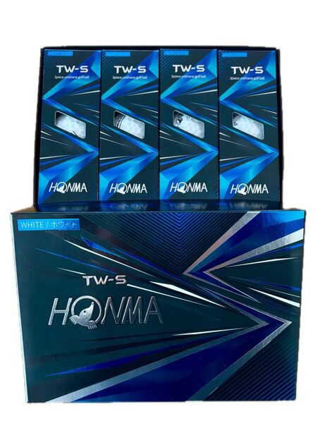 ほ HONMA TW-S ゴルフボール ホワイト 1ダース
