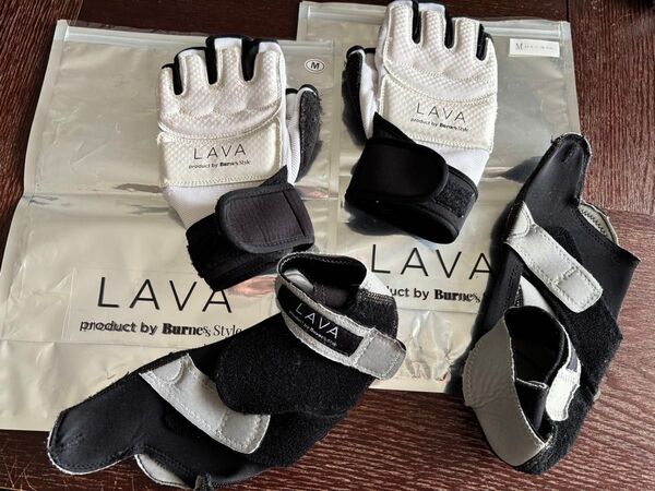 LAVAバーネススタイル ボクシング Mサイズ グローブ&シューズセット