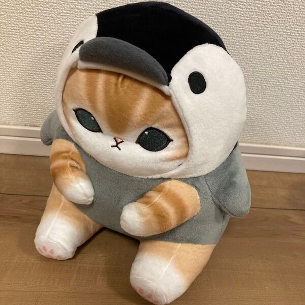 mofusand 海の生き物にゃんBIGぬいぐるみ ペンギン モフサンド