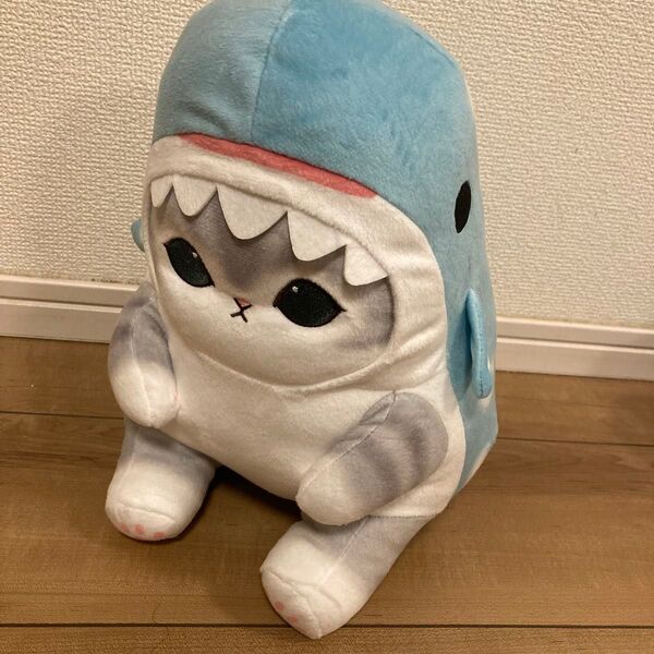 mofusand 海の生き物にゃんBIGぬいぐるみ ジンベイザメ モフサンド