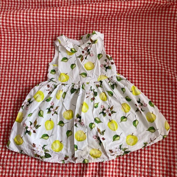 next baby ノースリーブワンピース 1 1/2 -2yrs 90cm