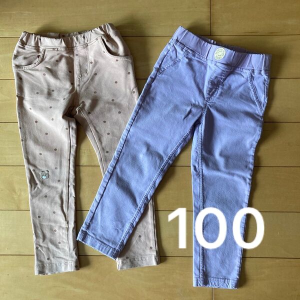 キッズパンツ 2点セット 100サイズ サマンサモスモスラゴーム
